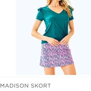 Madison Skort in Slathouse Stripe